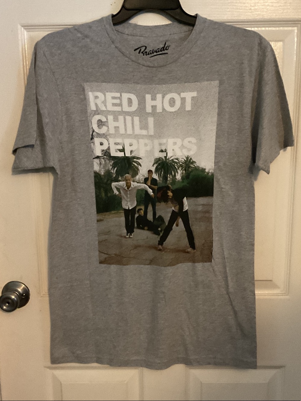 Red Hot Chili Peppers Graphic Photo Print Band Tee